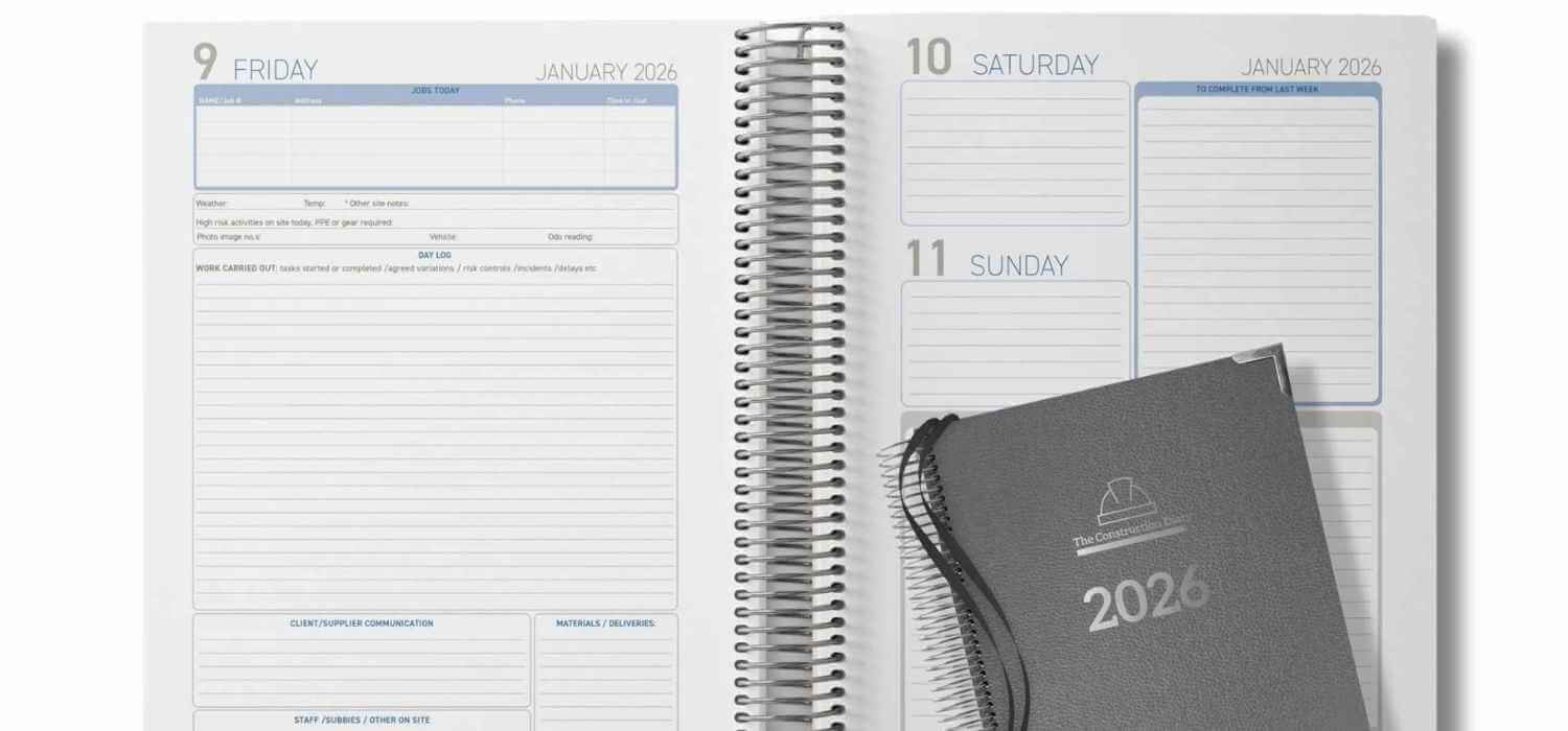 Where is the Tradie Diary? The Tradie Diary Has a New Name: The Construction Diary