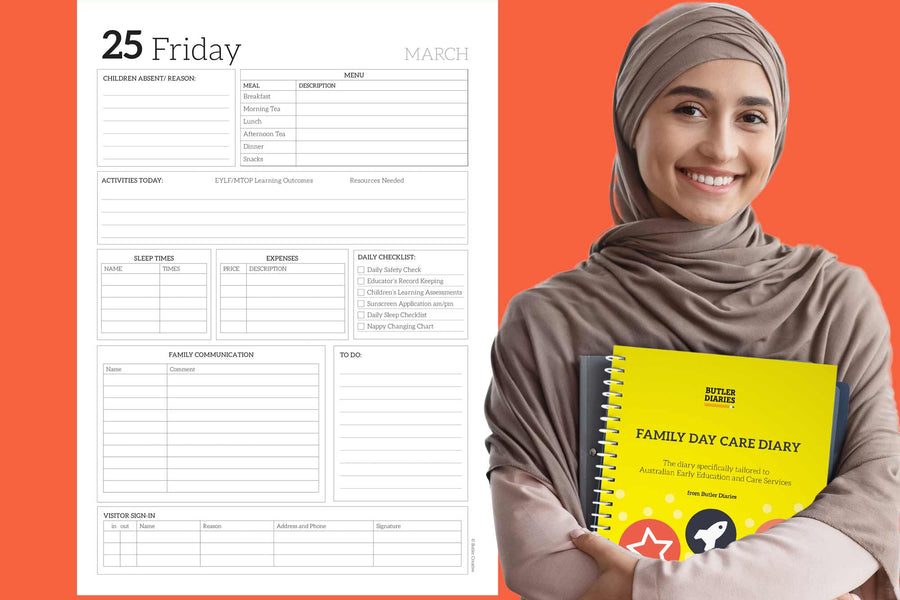 Where is the Family Day Care Diary?