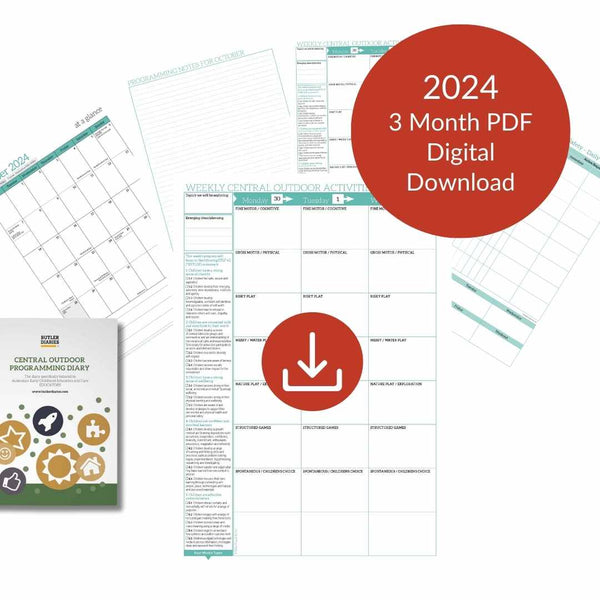 2024 3 Month PDF Central Outdoor Weekly Programming and Reflection Diary