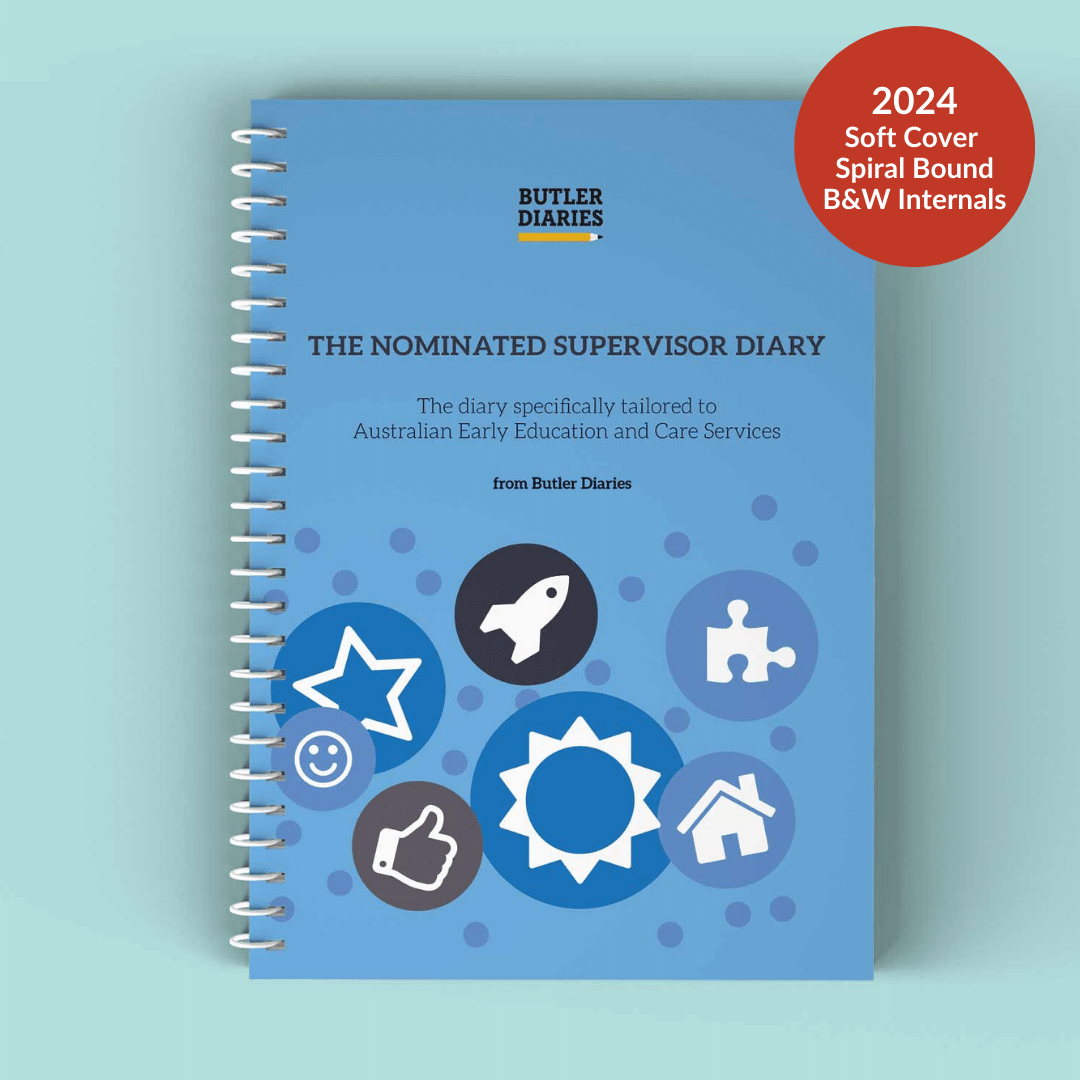2024 Nominated Supervisor Diary - Soft Cover Spiral Bound