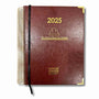 2025 The Tradie Diary - Leather Hard Cover Spiral Bound