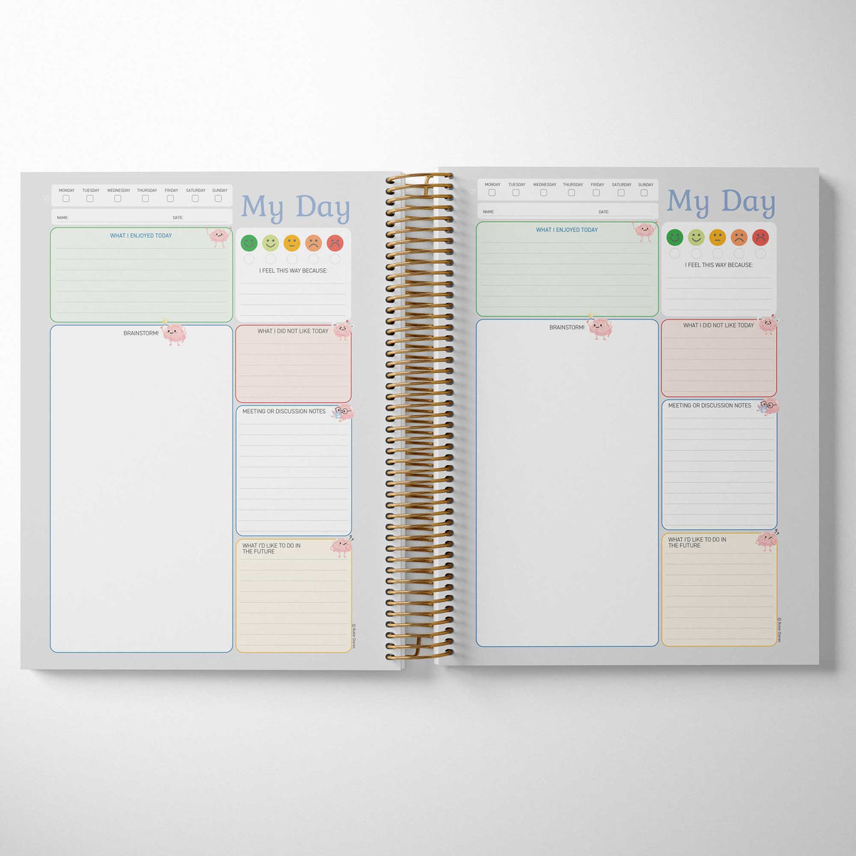 A closer look inside the Children's Voices Diary