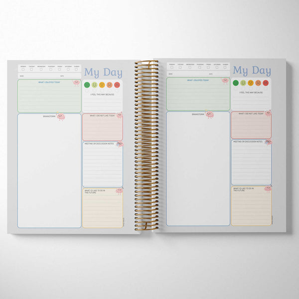 A closer look inside the Children's Voices Diary