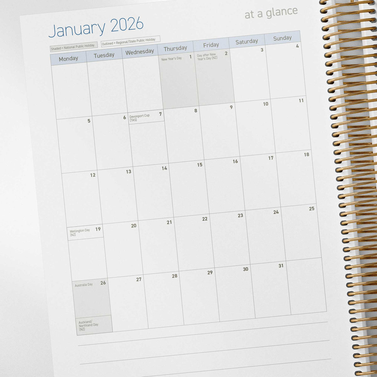 2026 monthly overviews included in the Nominated Supervisor Diary