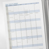 The Construction Diary includes a year planner with key dates