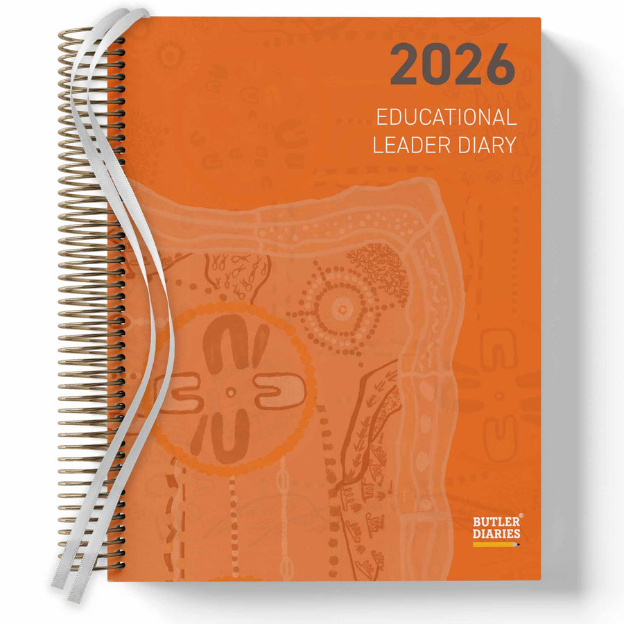 Educational Leader Diary with Journey By Learning First Nations Artwork Cover