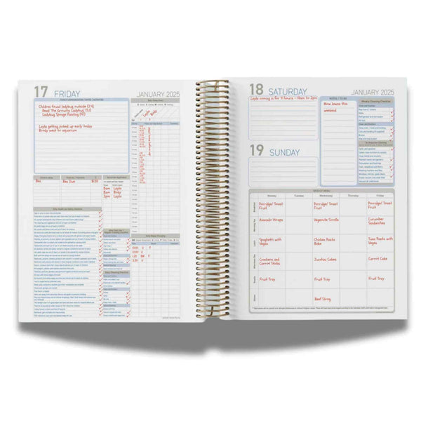 2026 FDC Combined Compliance Checklist and Programming Diary - Hard Cover Spiral Bound
