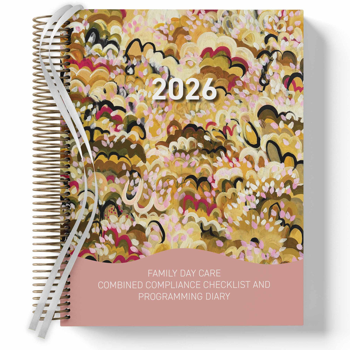Family Day Care Combined Compliance Checklist and Programming Diary with Desert Sisters Artwork Cover
