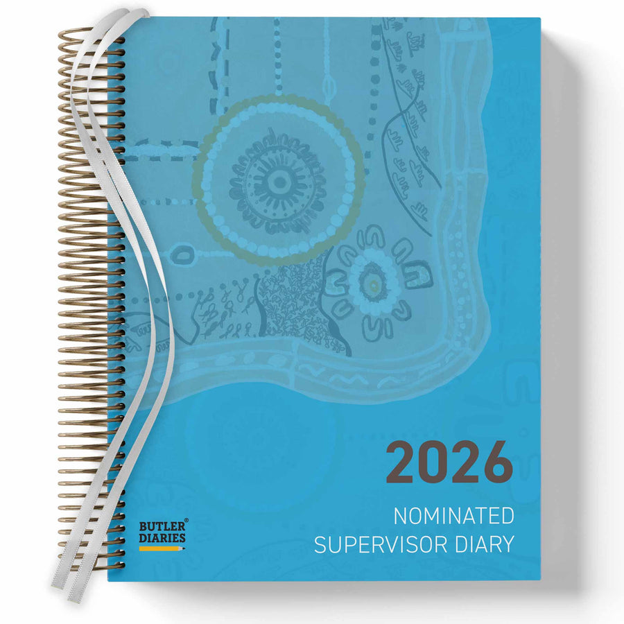 Nominated Supervisor Diary with Journey of Learning First Nations Artwork Cover