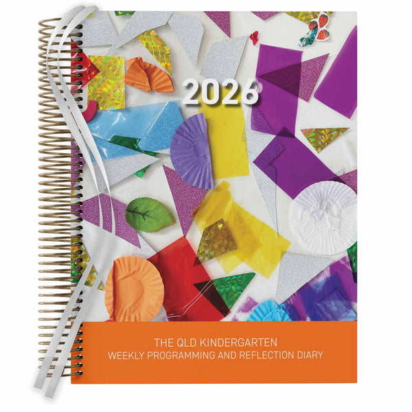 QLD Kindy Weekly Programming and Reflection Child Educator Diary for QKLG Framework