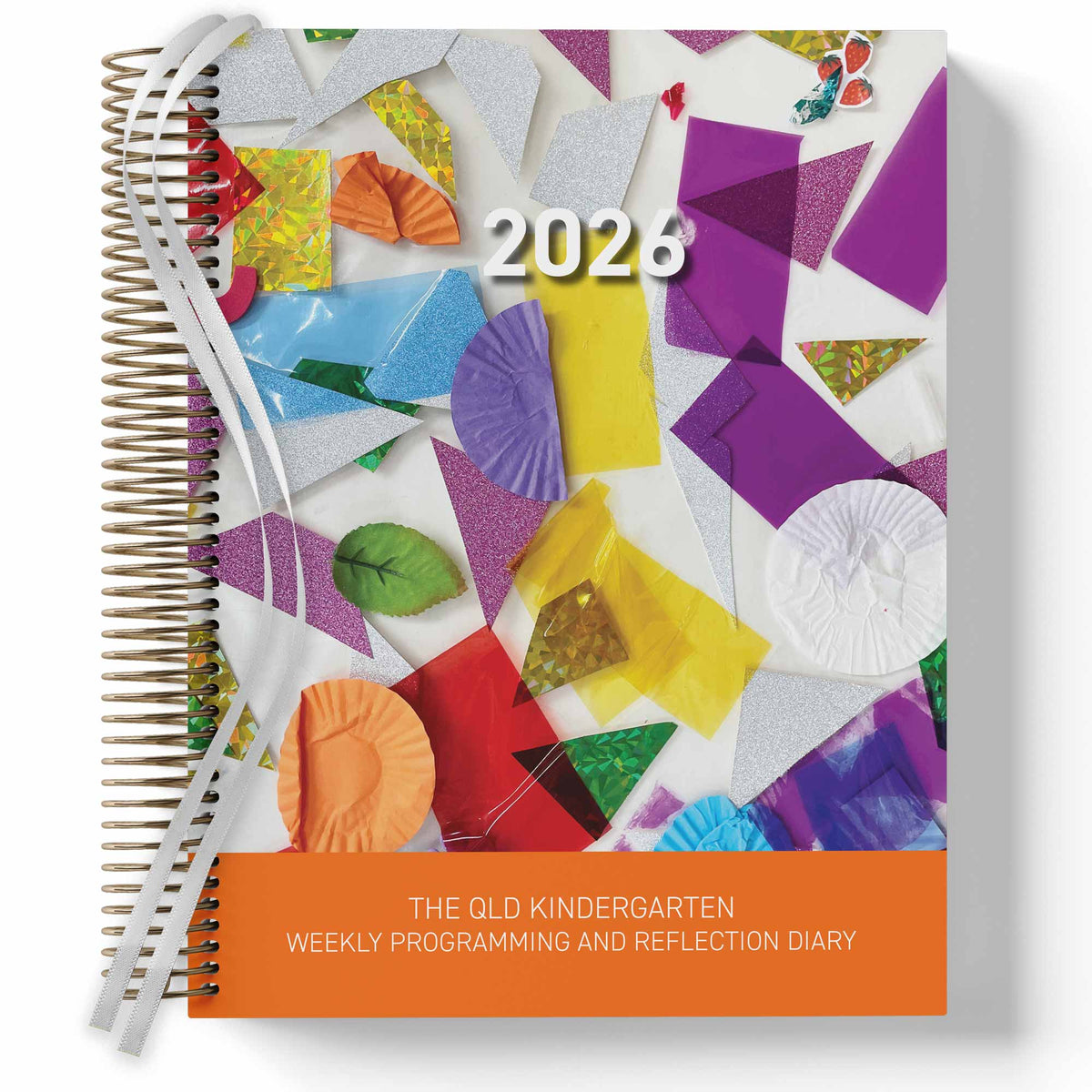 The QLD Kindy Weekly Programming and Reflection Diary for QKLG with the Child Artist Cover