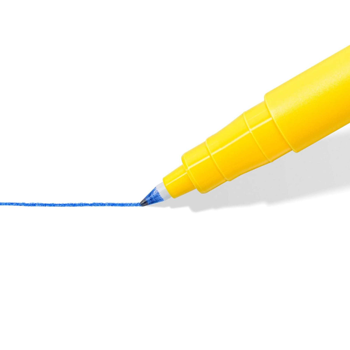 Staedtler 307 Noris Writing Pen – Pack of 6 Assorted Colours (0.6mm Fineliner)