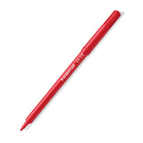Red Staedtler marker on a white background