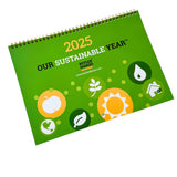 2025 Our Sustainable Year Wall Calendar