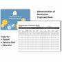 Administration of Medication Record Triplicate Book