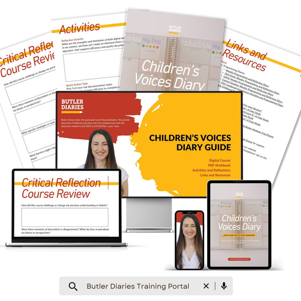 Children's Voices Diary Guide - Digital Course