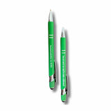 Two Sustainability Pens with the sayings, "Sustainability in ECEC" and "You are never too small to make a difference"