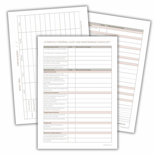 ECEC Cook and Chef Compliance Bundle