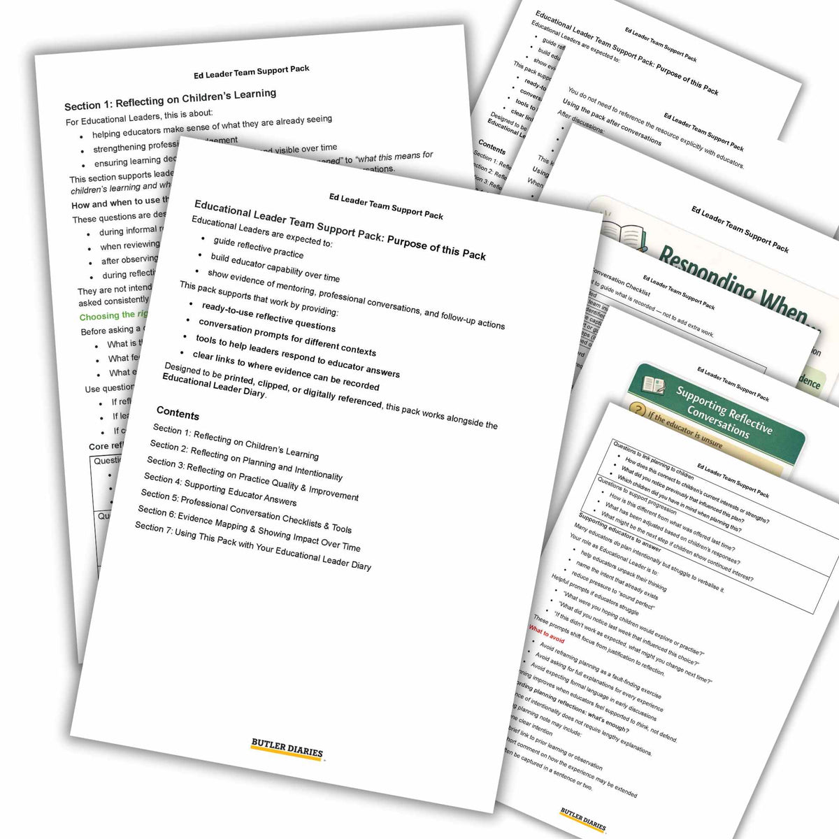 Educational Leader Digital Team Support Pack