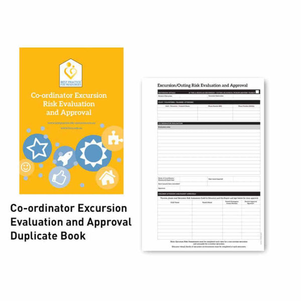 G: FDC Co-ordinator Excursion Approval Duplicate Book