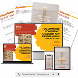 FDC Combined Compliance Checklist and Programming Diary Guide - Digital Course includes the digital course and workbook