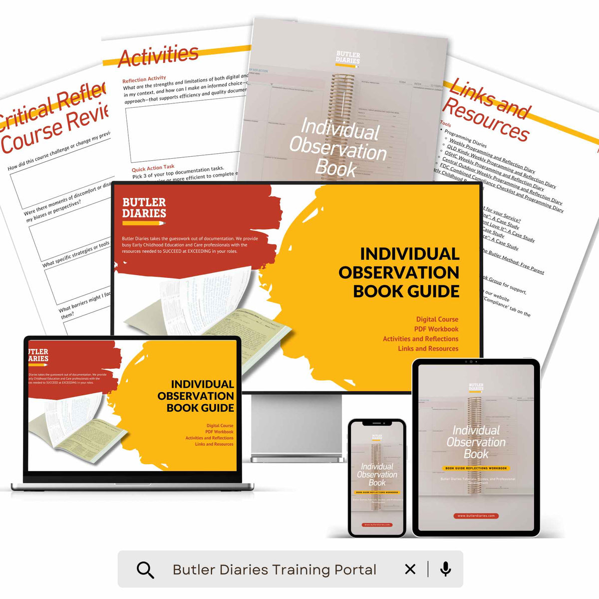 Guided course on using the Individual Observation Book in ecec – Butler ...