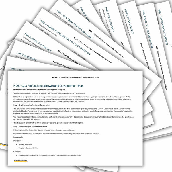 Professional Growth and Development Digital Plan (NQS 7.2.3)
