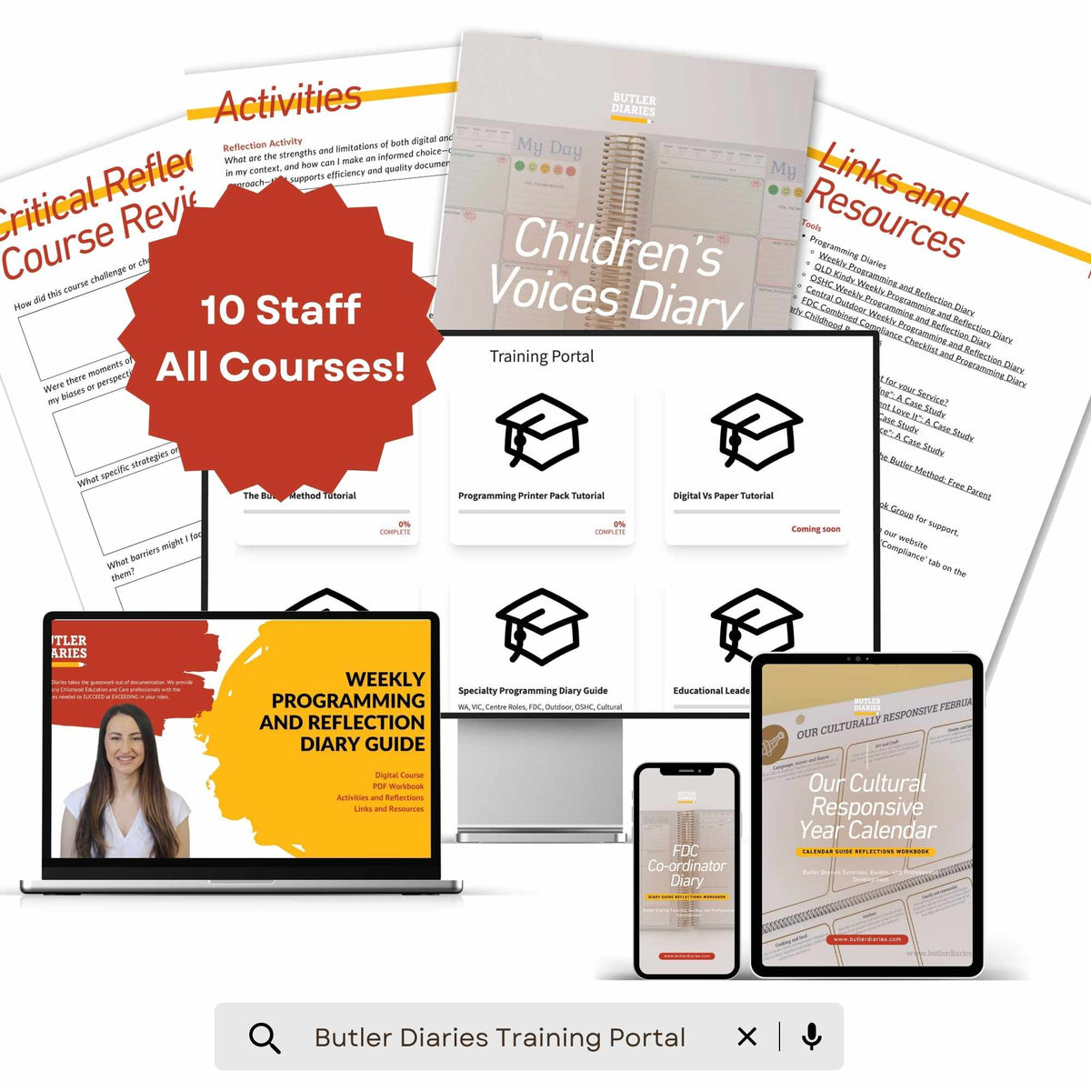 Staff ECEC Training Courses Bundle - Up to 10 Logins