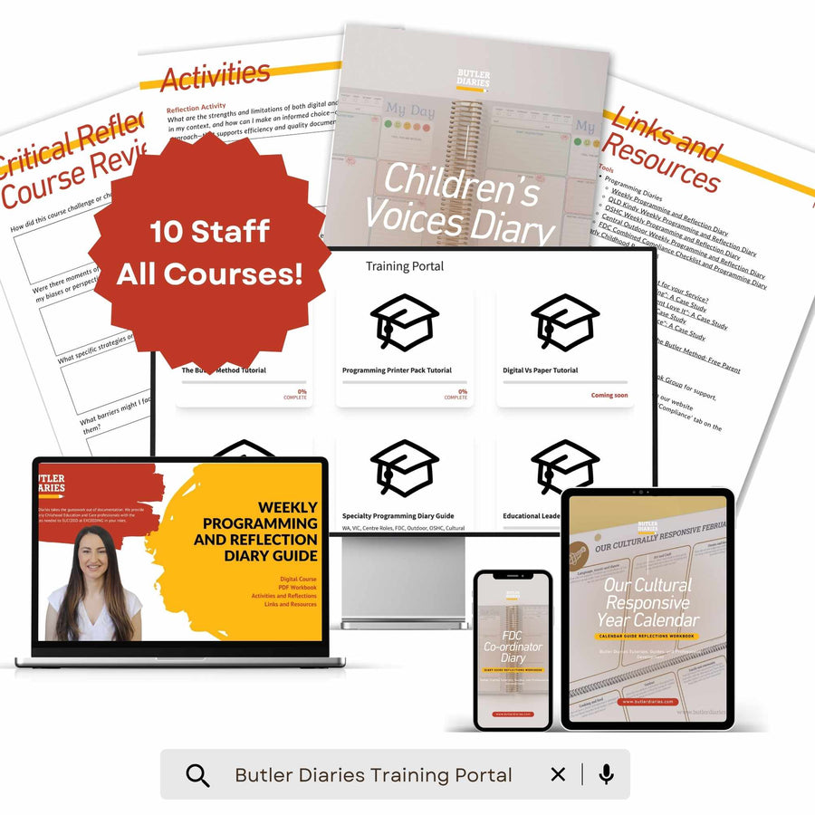Staff ECEC Training Courses Bundle - Up to 10 Logins
