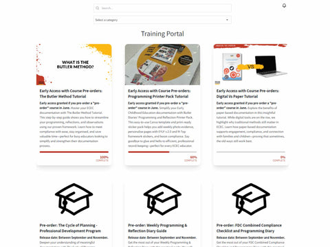 Where to find examples of the OSHC Weekly Programming and Reflection D ...