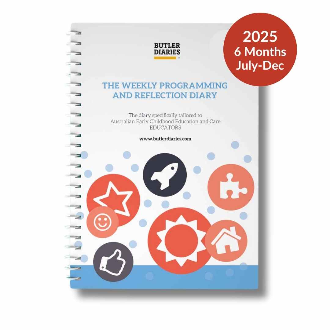 2025 6 Month Weekly Programming and Reflection Child Educator Diary