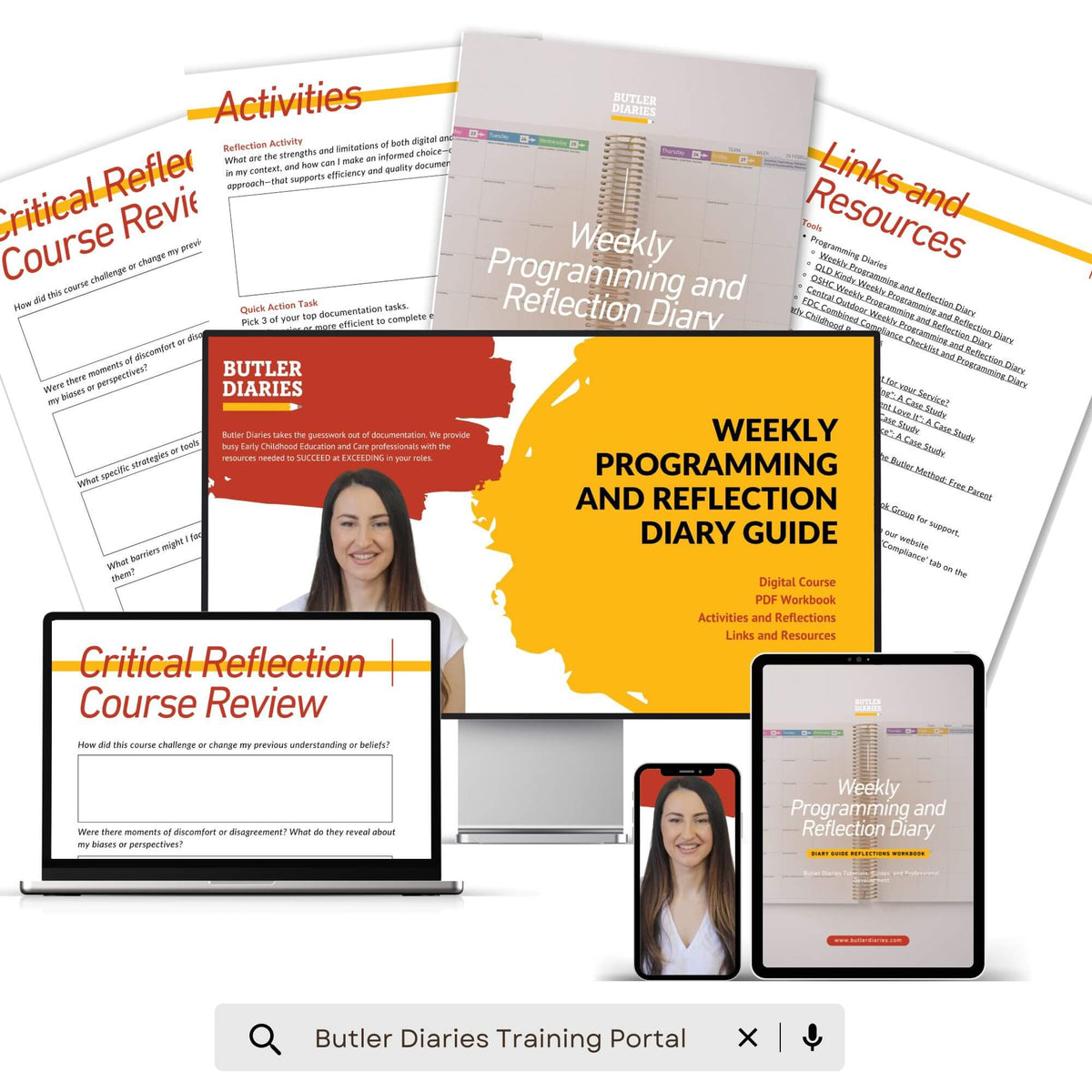 Weekly Programming and Reflection Diary Guide - Digital Course