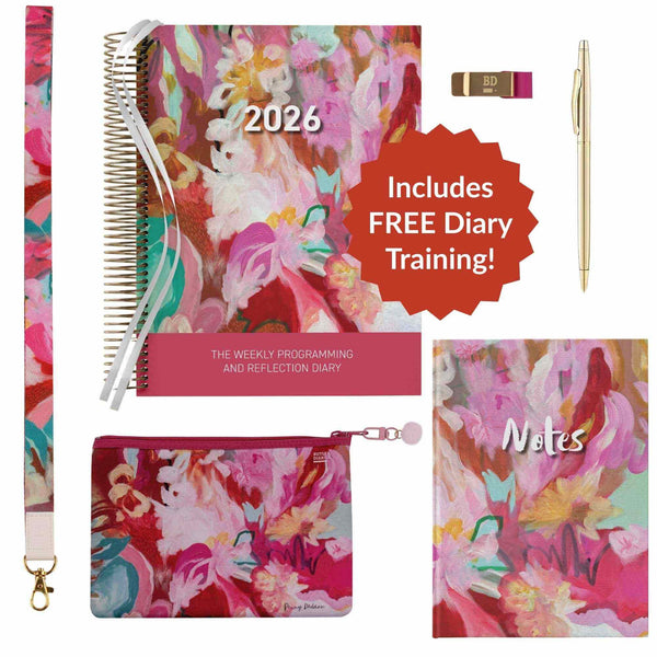 Art Series Bundle - Dancing with Pink Weekly Programming and Reflection Diary