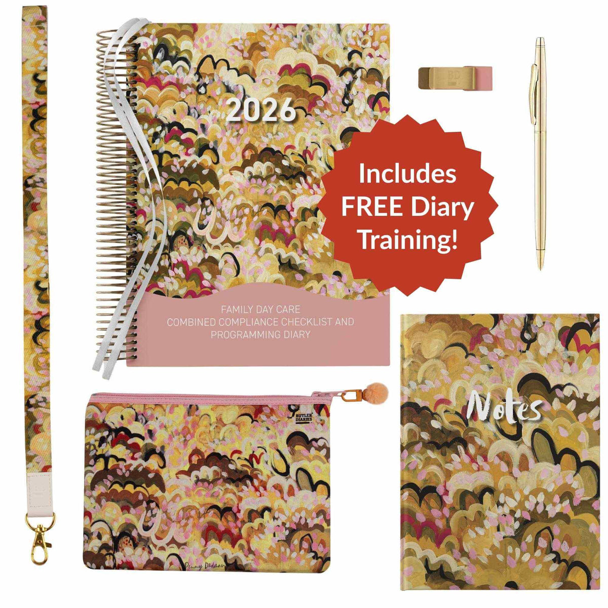 Art Series Bundle - Desert Sisters FDC Combined Compliance Checklist and Programming Diary