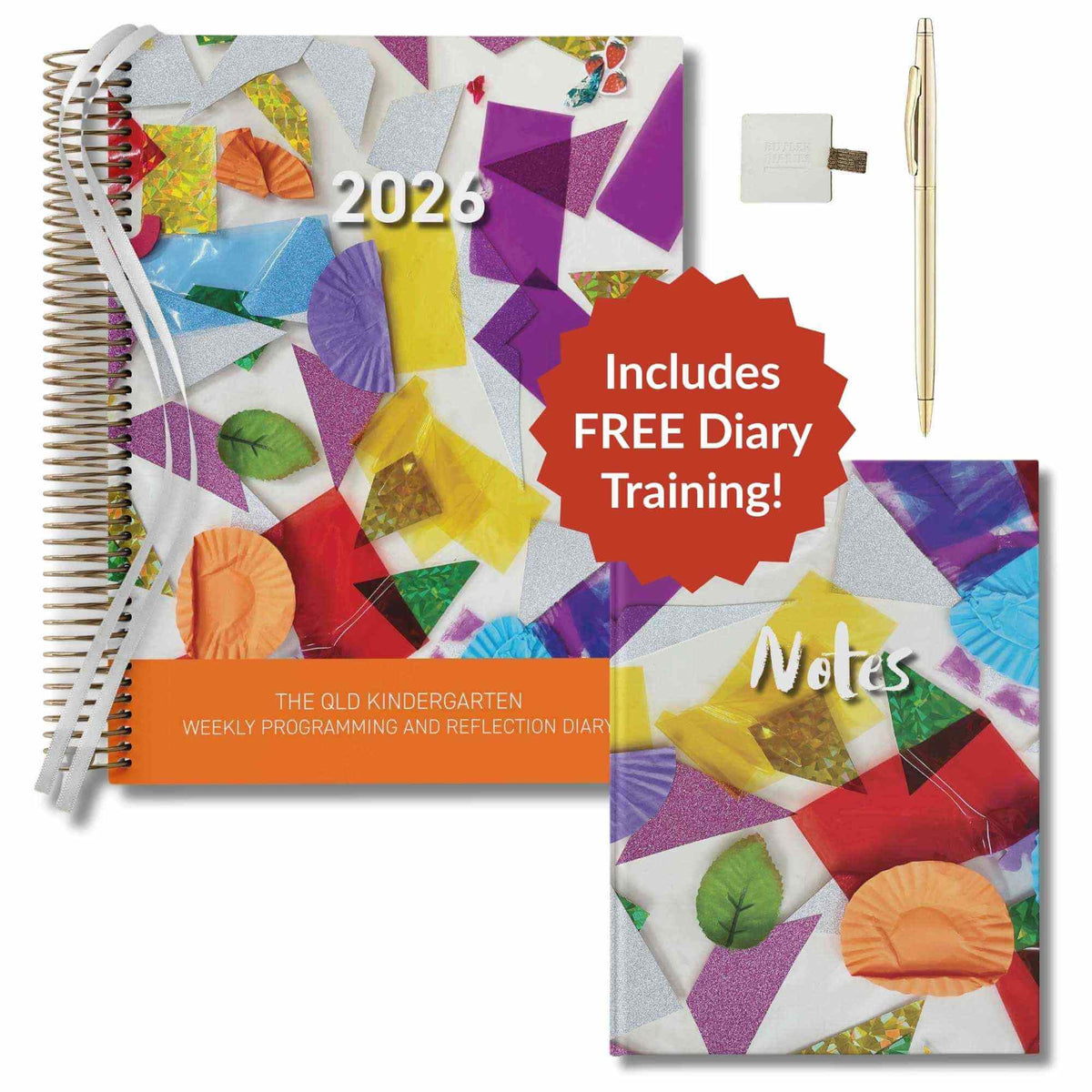 Art Series Bundle - Cupcake Collage QLD Kindy Weekly Programming and Reflection Diary