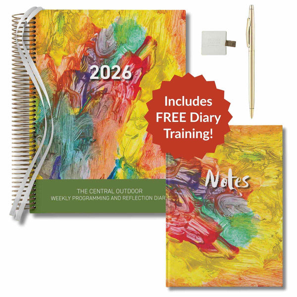 Art Series Bundle - Outdoor Fun Central Outdoor Weekly Programming and Reflection Diary