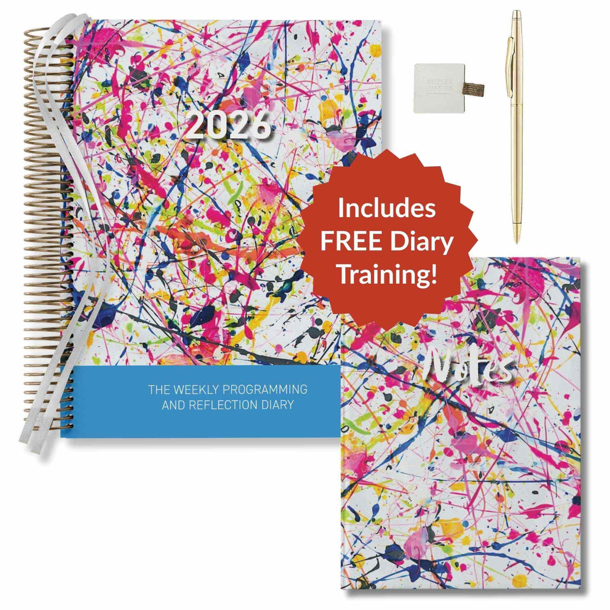 Art Series Bundle - Rainbow Falls Weekly Programming and Reflection Diary