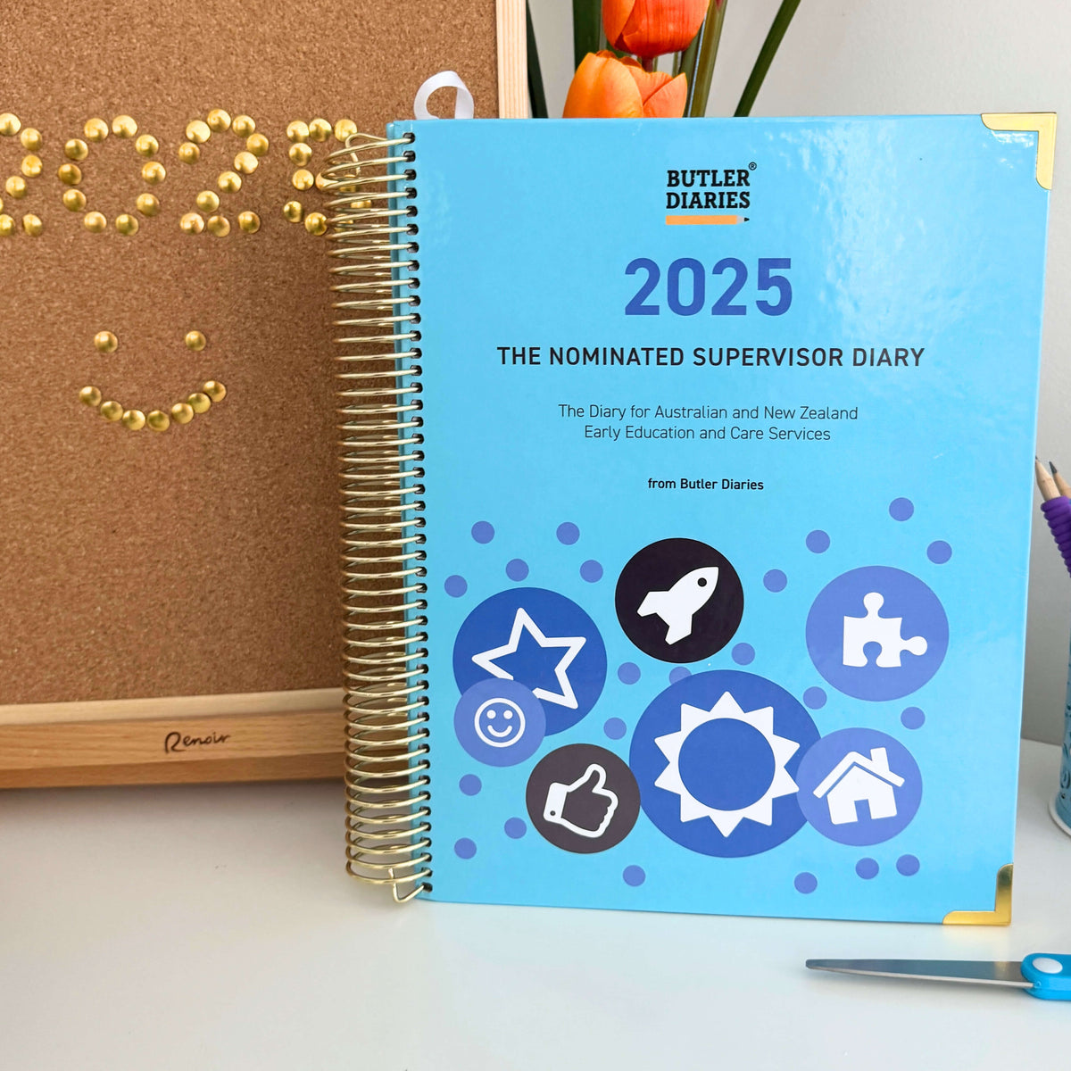 2025 Nominated Supervisor Diary - Hard Cover Spiral Bound