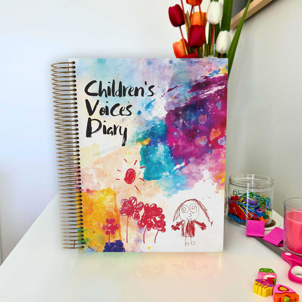 Children's Voices Diary on Early Childhood Educators desk