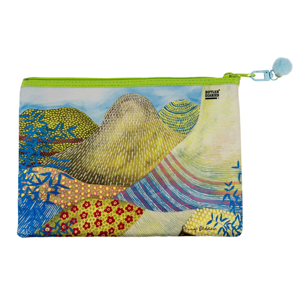 Educator Pencil Case in the Glasshouse Mountains Artwork Cover