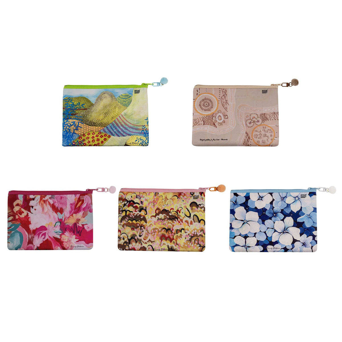 Educator Pencil Cases in our Guest Artist Designs