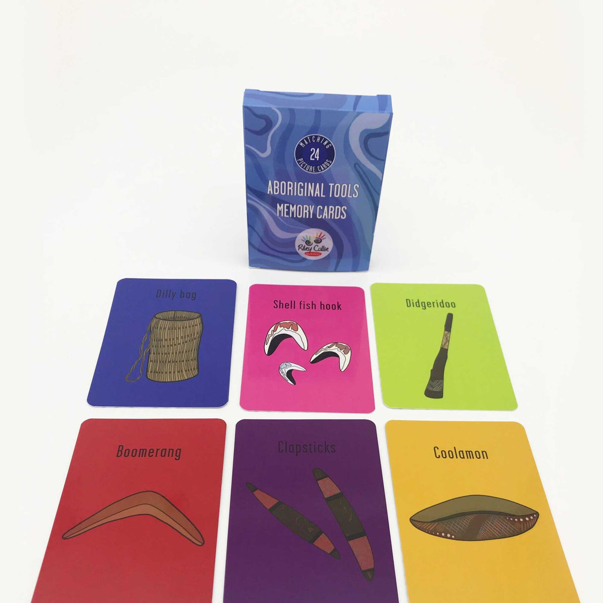 Aboriginal Tools Memory Matching Card Game
