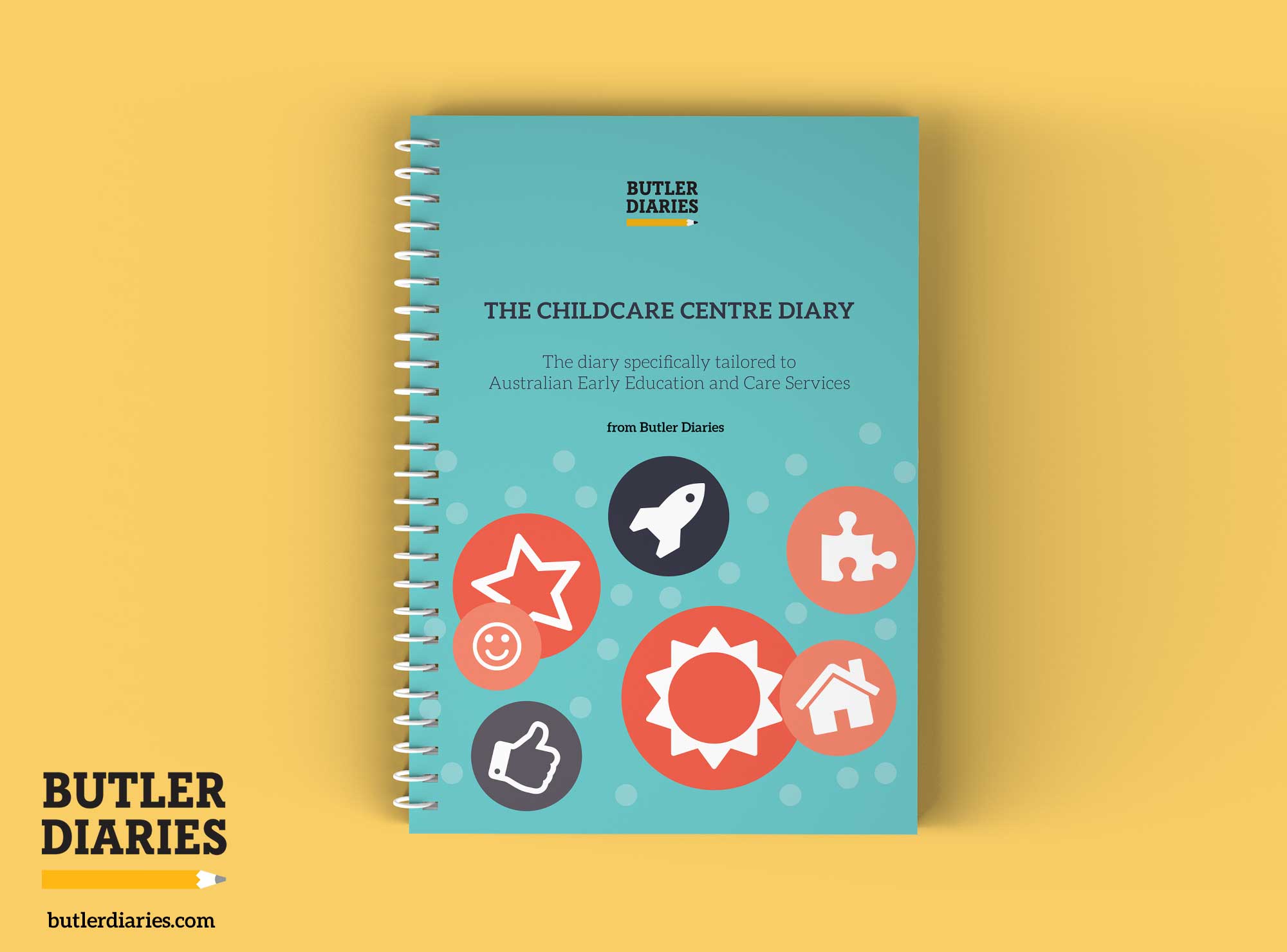 2023 Childcare Centre Diary | Butler Diaries. Journal planner for ECEC ...