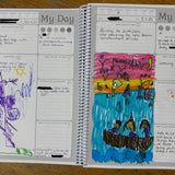 An example of the children's voices diary completed by child and educator together