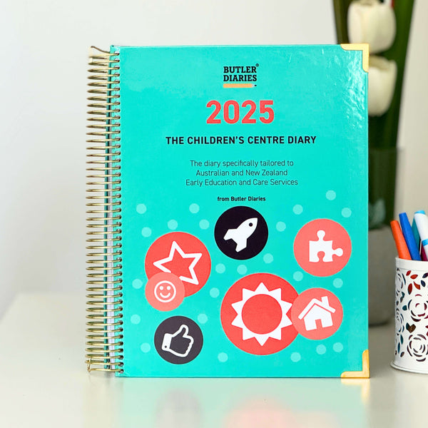 2025 Children's Centre Diary - Hard Cover Spiral Bound