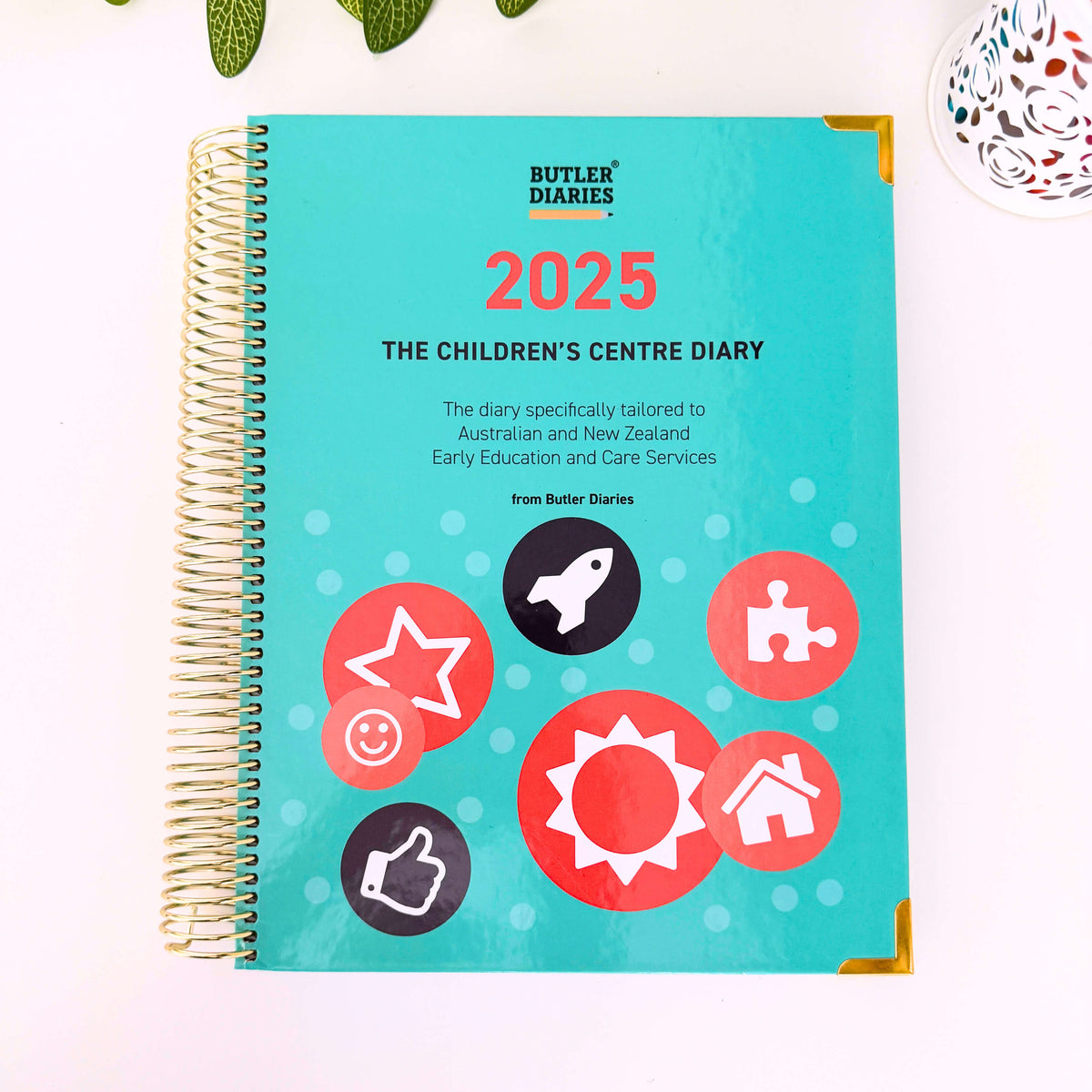 2025 Children's Centre Diary - Hard Cover Spiral Bound