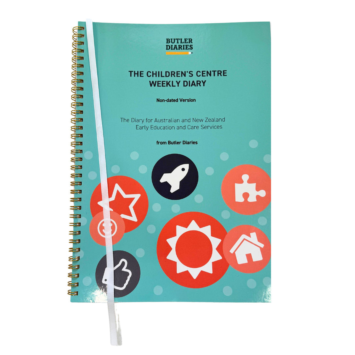 Weekly Children's Centre Diary - Soft Cover Spiral Bound