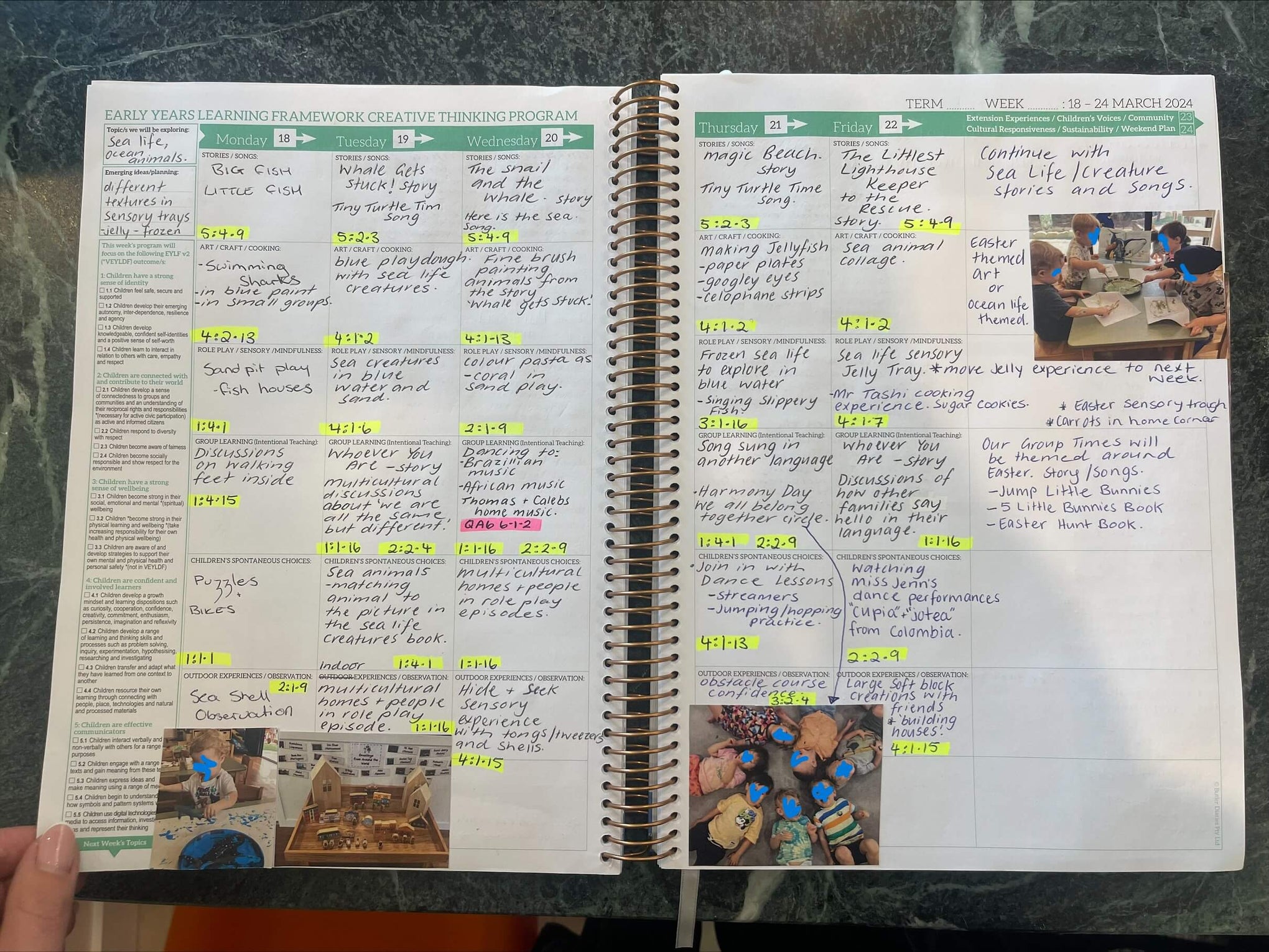 2026 QLD Kindergarten Programming Journals | Butler Diaries