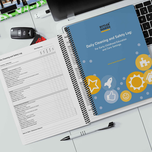 Daily Cleaning and Safety Log Book