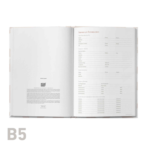 Open book with text on a white background